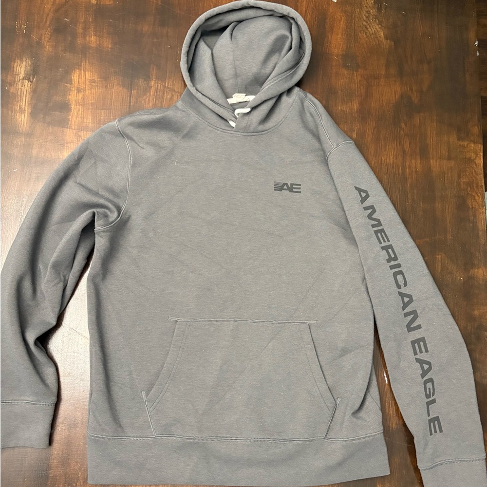 American Eagle 24/7 active Gray Hoodie for Men